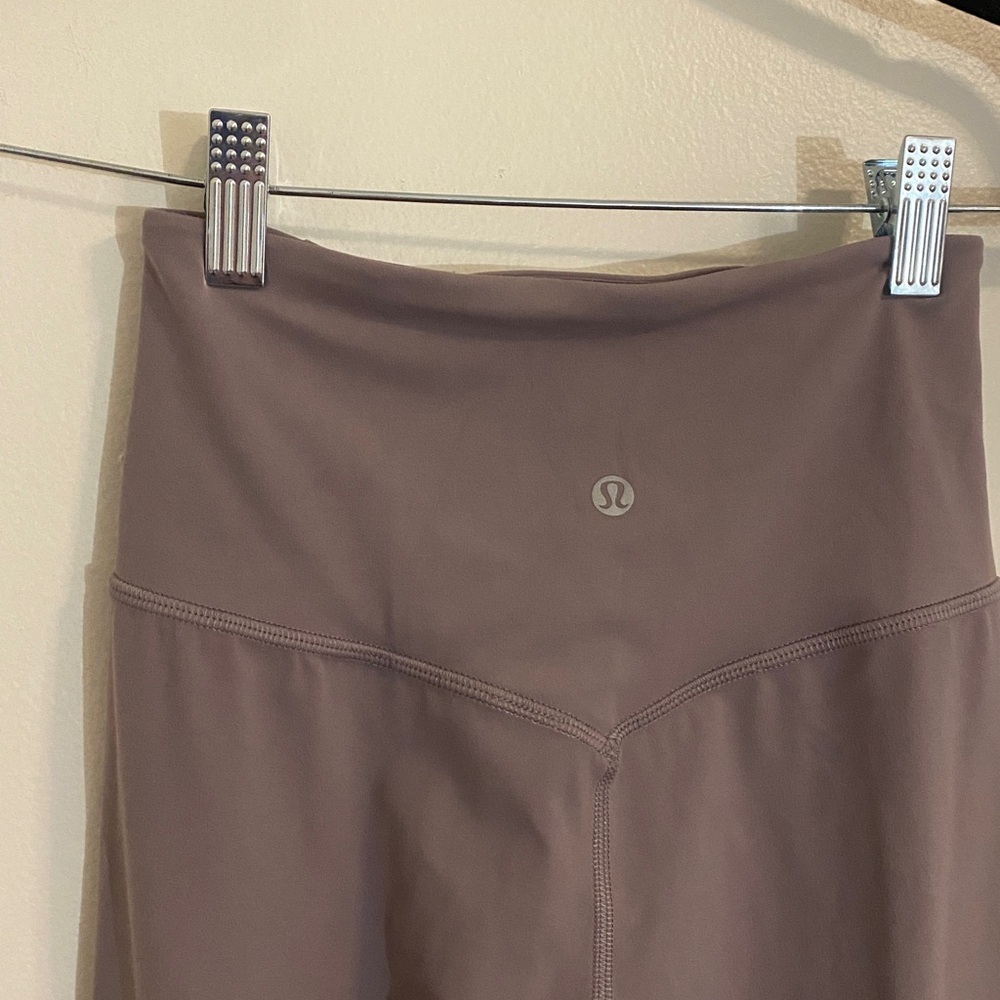 Lululemon Align Jogger 28" Vent Violet Verbena Taupe Open Slit Yoga size 2 - Picture 12 of 12